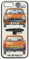 MGB GT 1976-80 Phone Cover Vertical